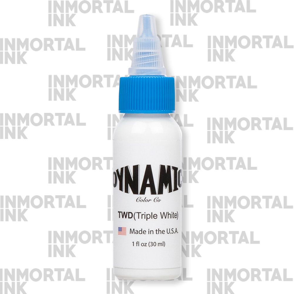 tinta para tatuar dynamic triple white
