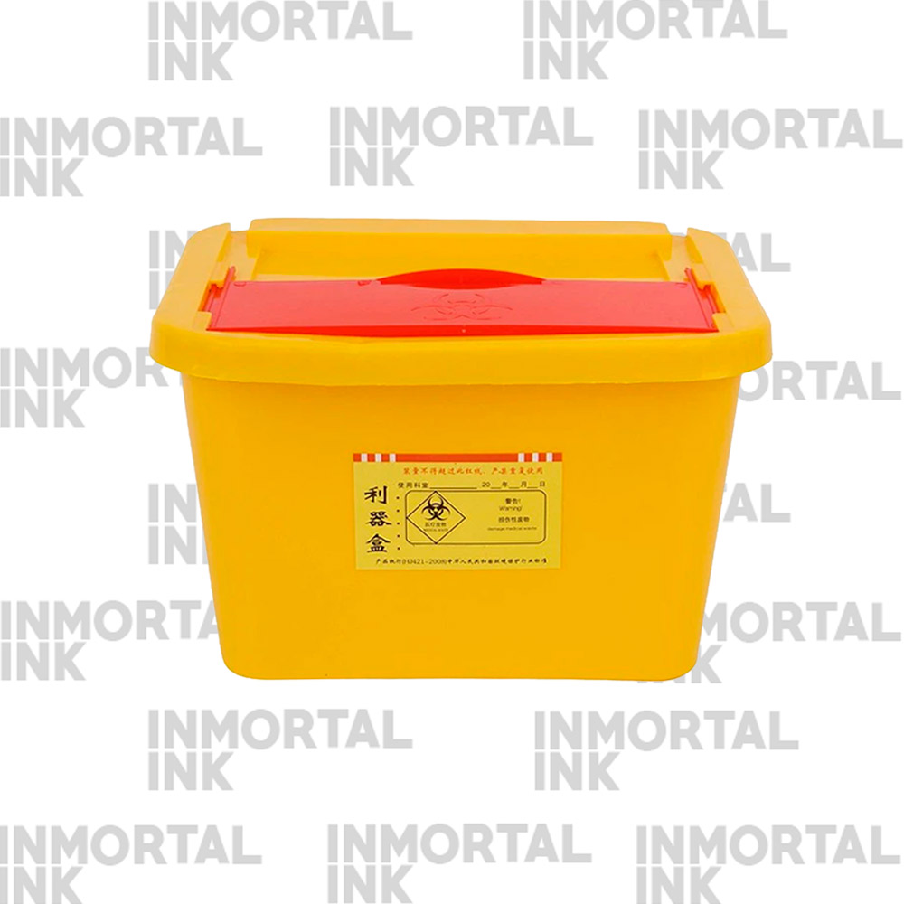 Envase de Desechos Cortopunzantes - 5 Litros