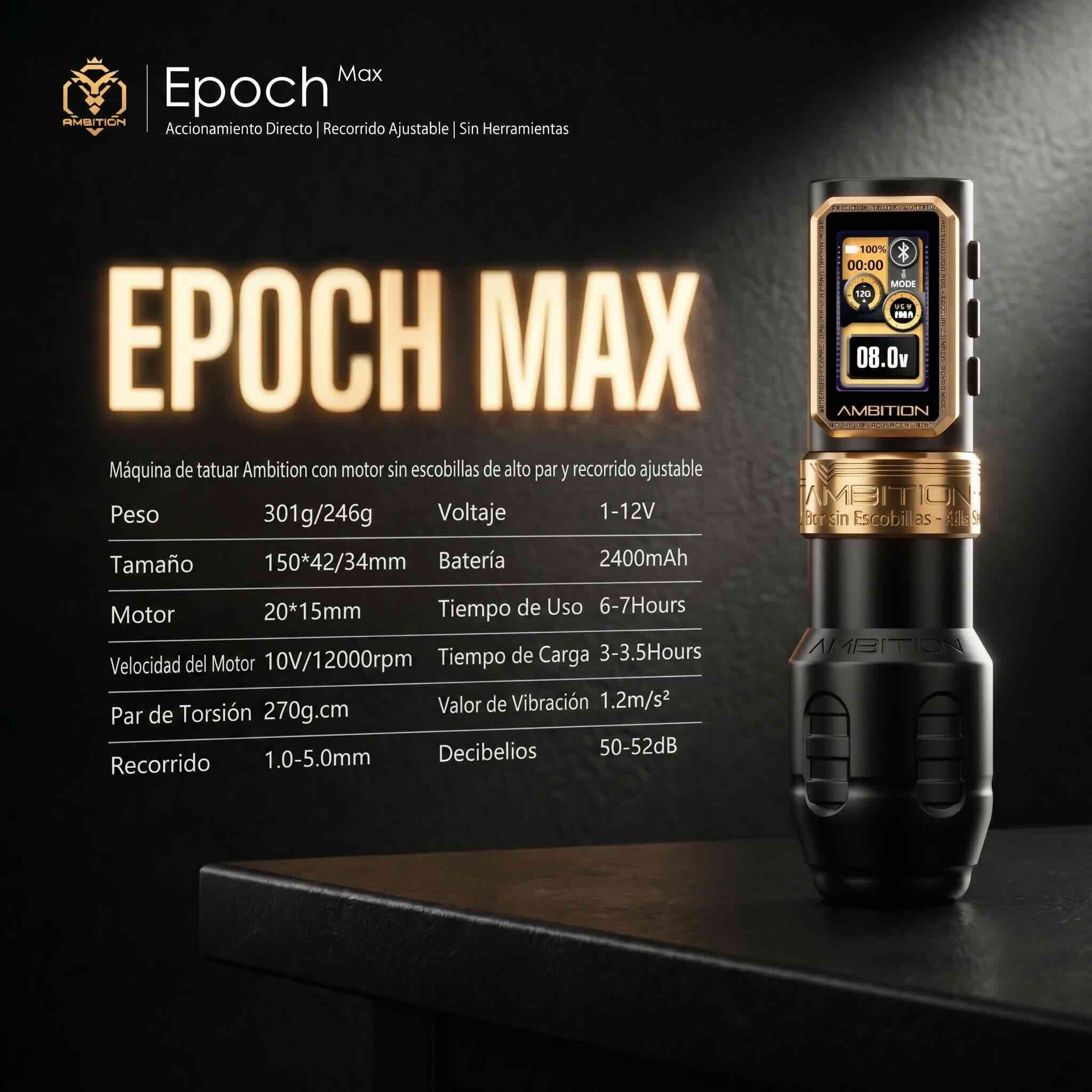 Pen Inalámbrica Epoch Max con 9 strokes - By Ambition - Imagen 7