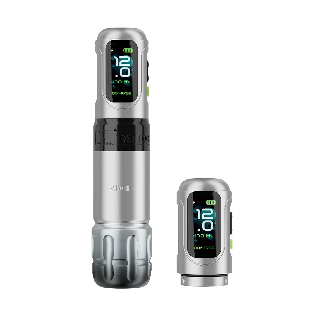 Pen Inalambrica P6 Turbo - Stroke Ajustable 1.0-5.0mm - Direct Drive - 2 BATERÍAS - By EZ - Imagen 4