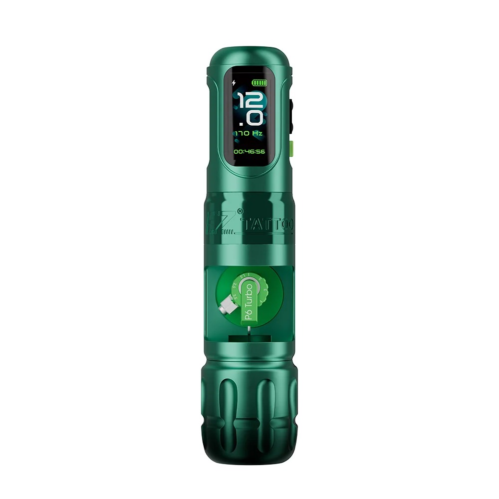 Pen Inalambrica P6 Turbo - Stroke Ajustable 1.0-5.0mm - Direct Drive - By EZ - Imagen 5