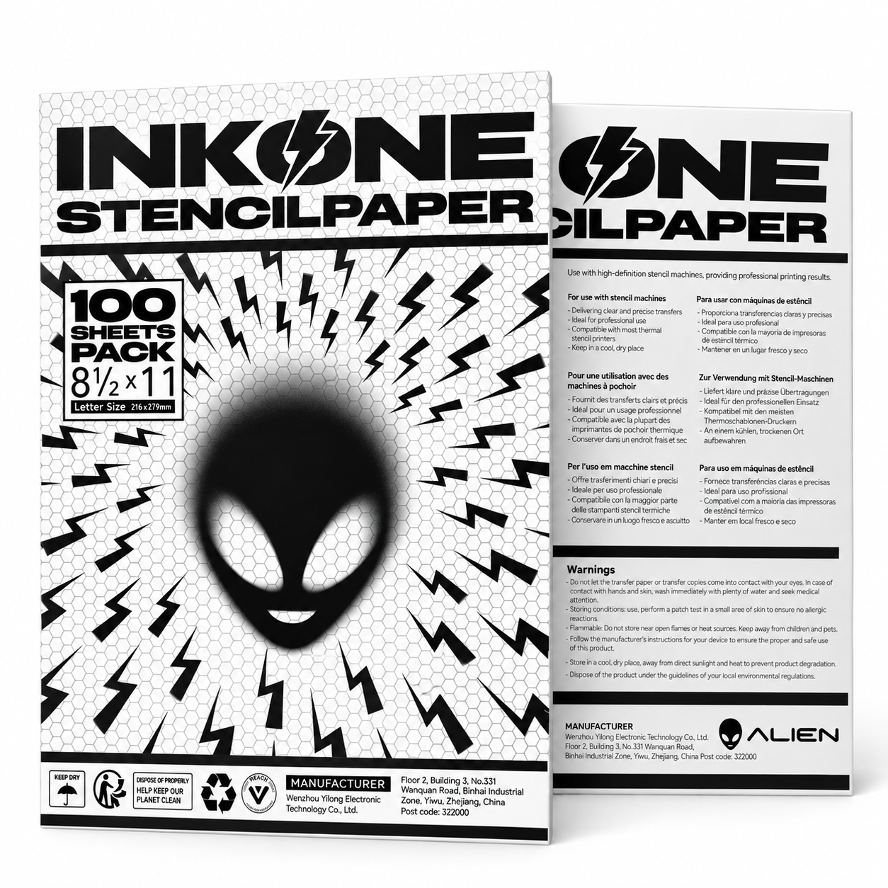 Papel de hetografico para tatuajes - By INKONE - Imagen 3