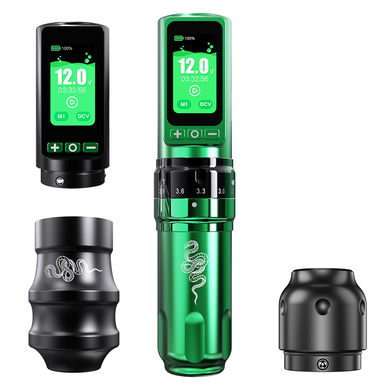 Pen Inalambrica Dragonhawk Fold Pro Year of the Snake - Stroke Ajustable 2.4-4.2mm - Bateria 3000mAh - By Dragonhawk