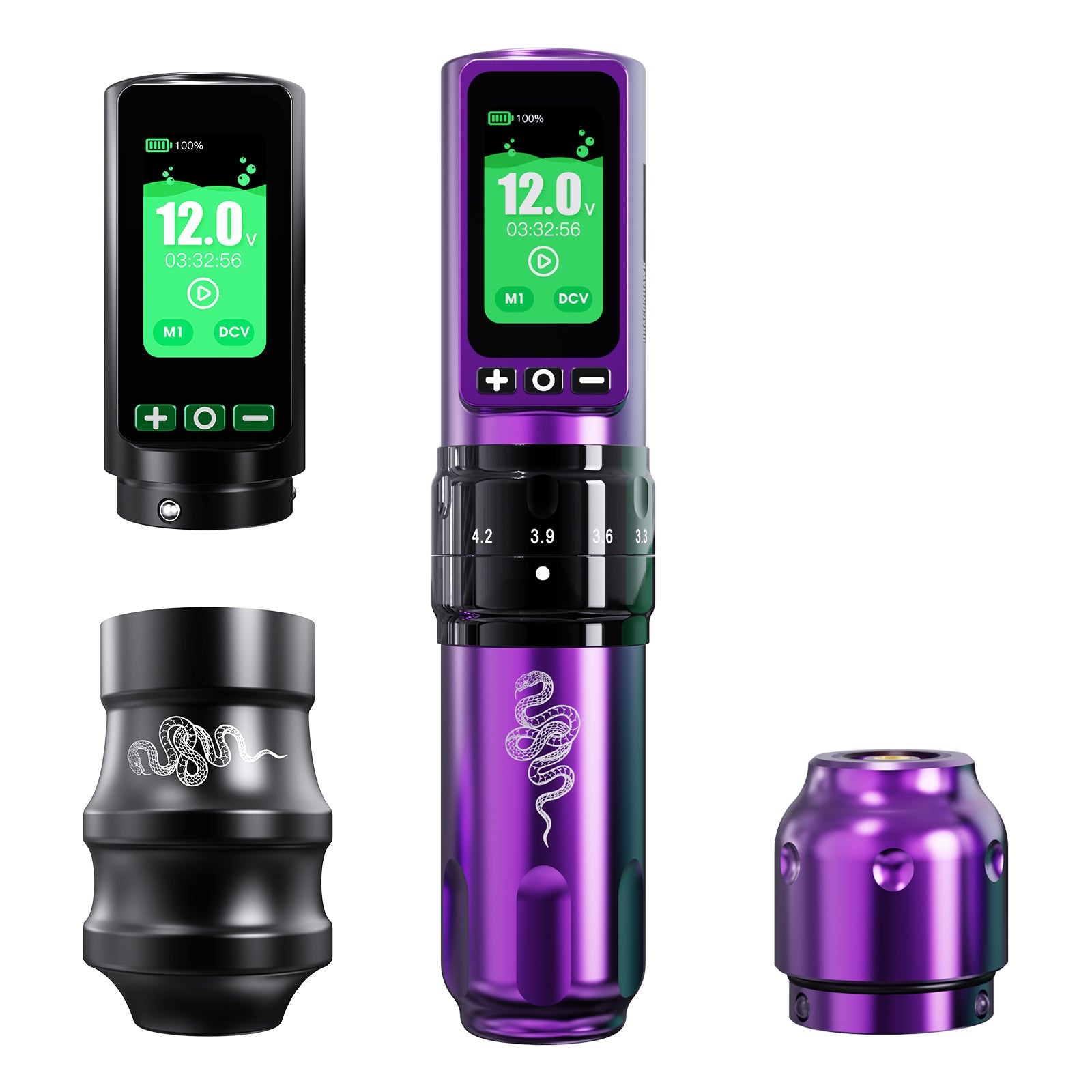 Pen Inalambrica Dragonhawk Fold Pro Year of the Snake - Stroke Ajustable 2.4-4.2mm - Bateria 3000mAh - By Dragonhawk - Imagen 2