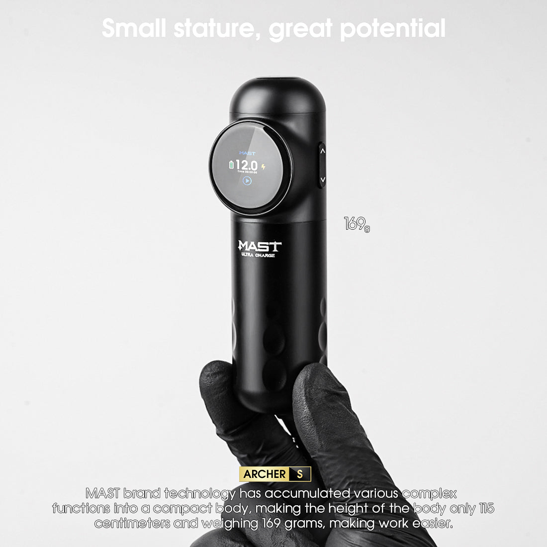 Pen Inalambrica Mast Archer S Ultra - Carga Ultra Rapida - Stroke 4.2mm - Sin Bluetooth - By Mast - Imagen 7