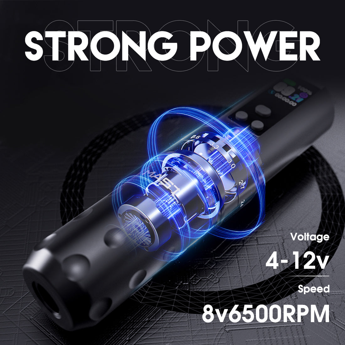 Pen Inalambrica Mast Fold2 Pro - Stroke Ajustable 2.4-4.2mm - 1 Bateria - By Mast - Imagen 7