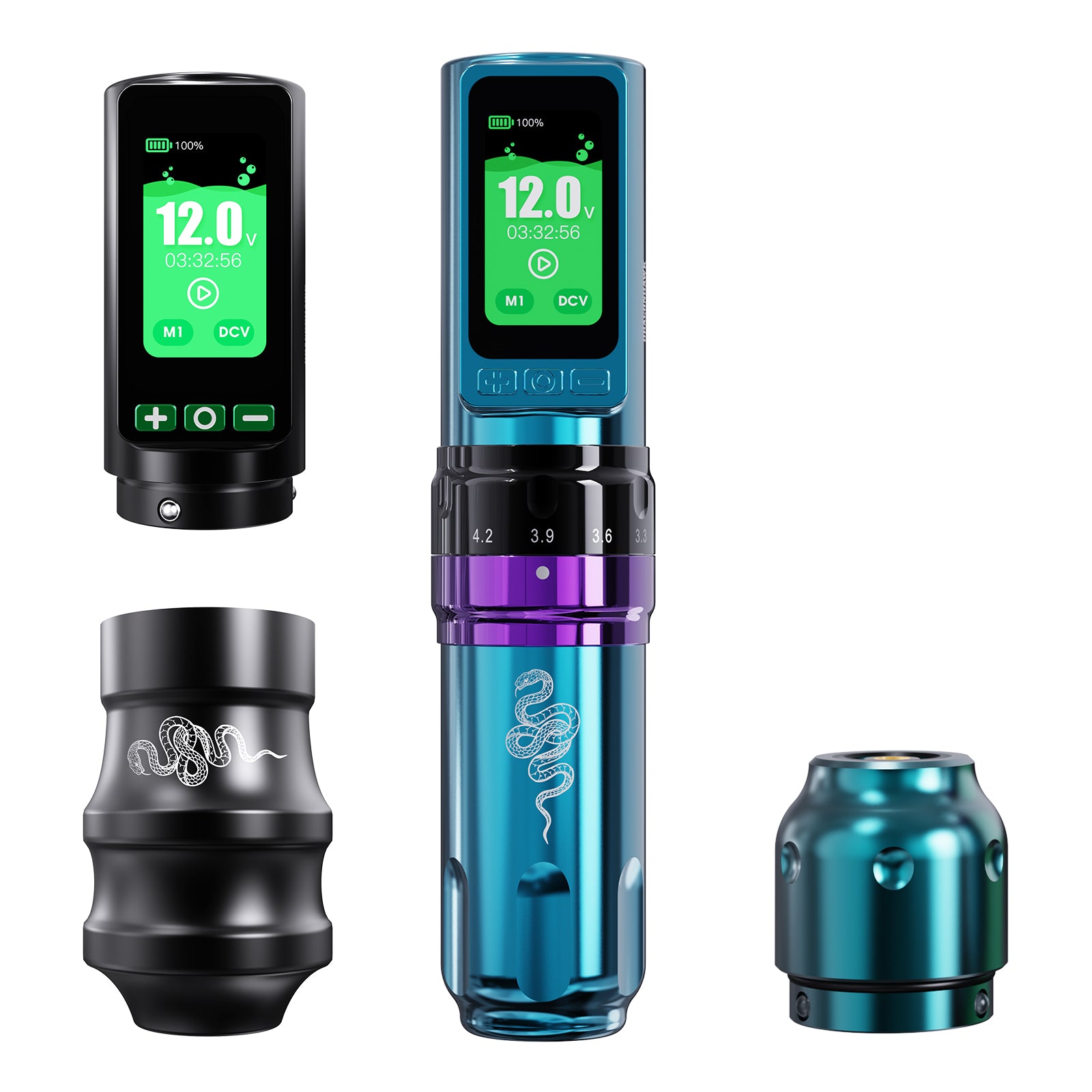 Pen Inalambrica Dragonhawk Fold Pro Year of the Snake - Stroke Ajustable 2.4-4.2mm - Bateria 3000mAh - By Dragonhawk - Imagen 3